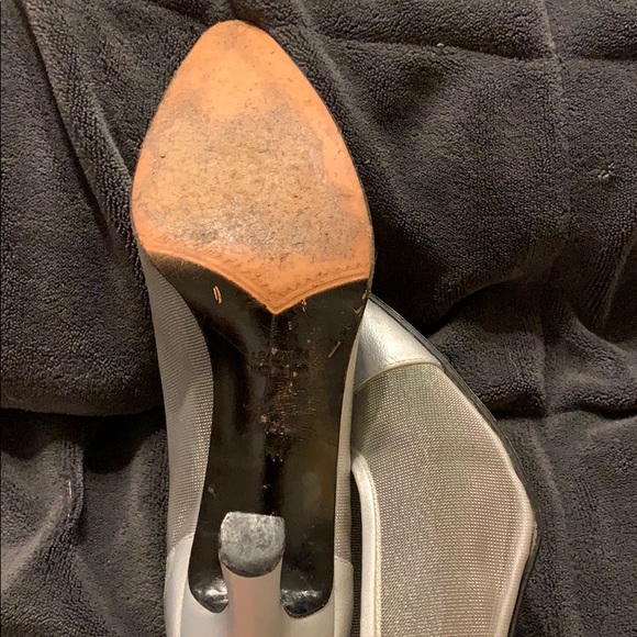 Yves Saint Laurent Mesh Heels - Picture 3 of 4